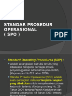 Standar Prosedur Operasional