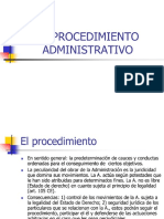 El Procedimiento Admiistrativo