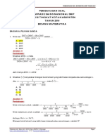 Pembahasan Soal Osk Matematika SMP 2016 PDF