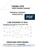 Analisa Daya Hubung Singkat (ETAP Line Diagram 10 Bus)