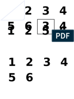 Number For Boxes