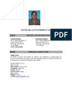 Sagilah A/P Panirselvam: Mailing and Information'S