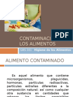 Contaminación de Los Alimentos 2010