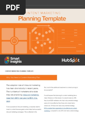 Content Marketing Plan