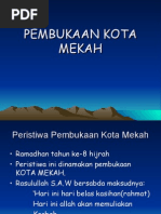 SIRAH Tingkatan 3 (Pembukaan Kota Mekah)