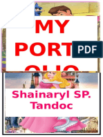 MY Portf Olio: Shainaryl SP. Tandoc