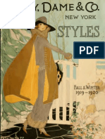 (1919) New York Styles: Fall and Winter 1919 (Catalogue)