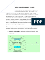 Propiedades Magnéticas de La Materia