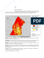 ANNEX 1 Topography and Hazard Map