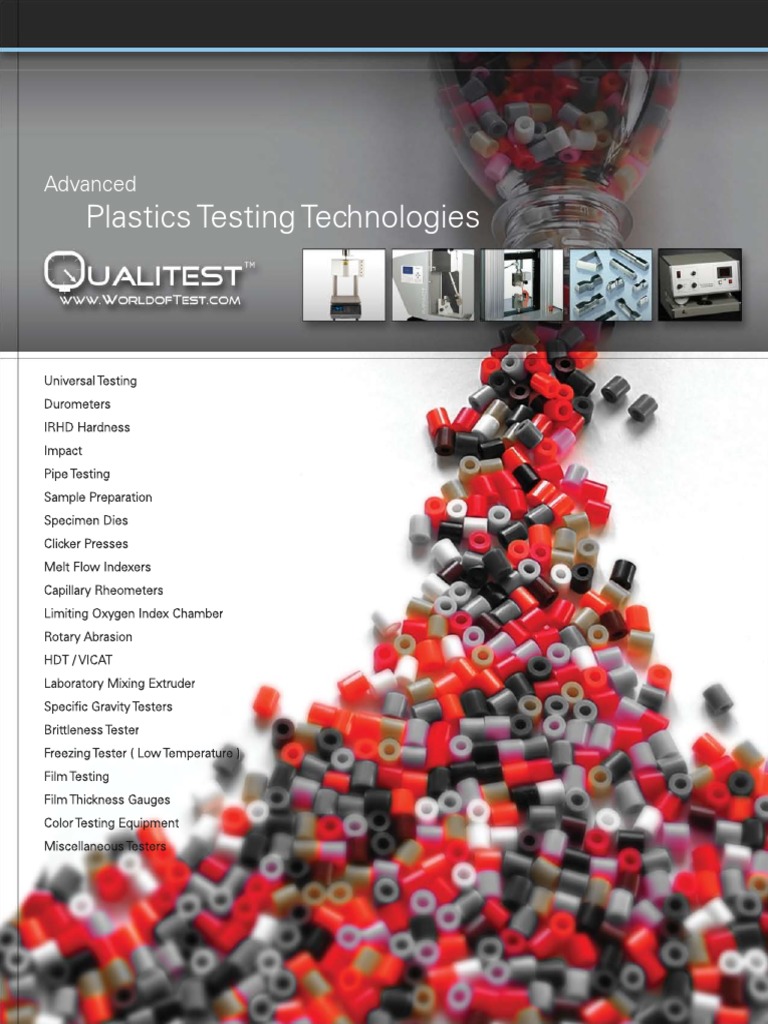 Advanced Plastic Testing Technologies PDF | PDF | Plastic | Thermoplastic