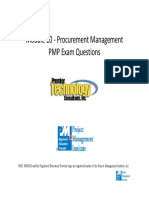 Module 10 Procurement Management
