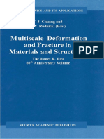 W. Y. Chien, H. - M. Huang, J. Pan, S. C. Tang (Auth.), T. - J. Chuang, J. W. Rudnicki (Eds.) - Multiscale Deformation and Fracture in Materials and Structures - T