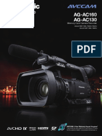 AG-AC160 AG-AC130: Memory Card Camera Recorder