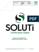 MPO.100 v.1 - Manual de Emissão de Certificado Digital Soluti