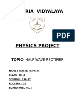 half wave rectifier