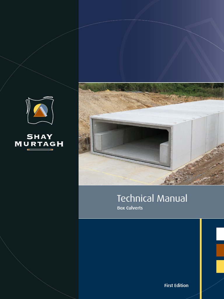 Box Culvert Technical Manual | PDF | Precast Concrete | Structural ...