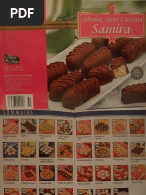 Samira Gateaux Sans Cuisson Pdf