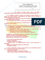 A.1.1 Ficha de Trabalho As Primeiras Sociedades Recolectoras 3 Soluções PDF