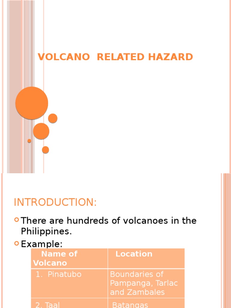 Volcano Hazard Pdf Volcano Geology
