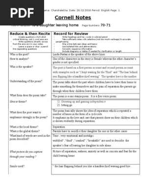 Cornell Notes