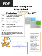 Coding Club Flyer 2