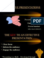 Effective Presentations: Presented by