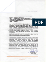 Certificado de Garantia