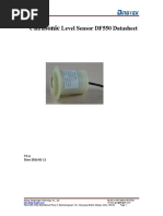 F550 Ultrasonic Level Sensor Manual V2.4