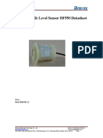 F550 Ultrasonic Level Sensor Manual V2.4