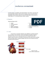 Ateroscleroza Coronariana Referat Nota 10