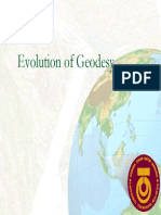 Evolution of Geodesy