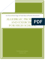 Algebraic Problems and Exercises