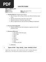 Download Soil Lesson Plan by Jahwauni Southwell SN338778601 doc pdf