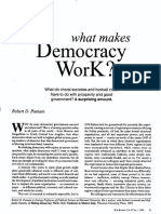 Democracy Work?: What Makes