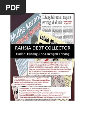 Ori Rahsia Debt Collector