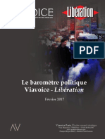 Le Baromètre Politique Viavoice - Libération (Février 2017)