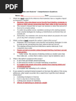 Lables and Illusions Quiz Key