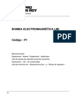 Manual Bomba Dosificadora MILTON ROY Serie LMI P1