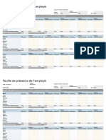 Fiche de Presence Des Employes