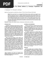 Yield Response To Pea (Pisum Sativum L.) Genotype, Population and Sowing Date