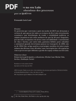 Cidades Na Era Lula, o Lento Abandono Dos Processos Participativos