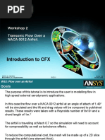 CFX Intro 13.0 WS02 Airfoil