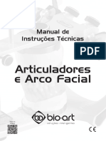 Registro de mordida com Arco Facial Standard