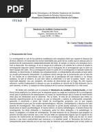 Programa Seminario de Análisis e Interpretacion