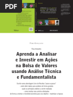 Aprenda a Analisar e Investir em Ações na Bolsa de Valores usando Análise Gráfica e Fundamentalista