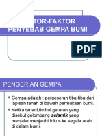 Faktor Penyebab Gempa Bumi (Rsbi) 7 SMP