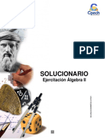 Solucionario Cuadernillo Algebra II 2016