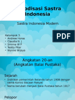 Periodisasi Sastra Indonesia(Andrew)