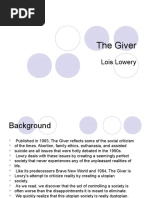 Control vs. Freedom in The Giver's Setting | PDF | The Giver ...