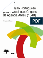 A Emigracao Portuguesa para o Brasil e As Origens Da Agencia Abreu